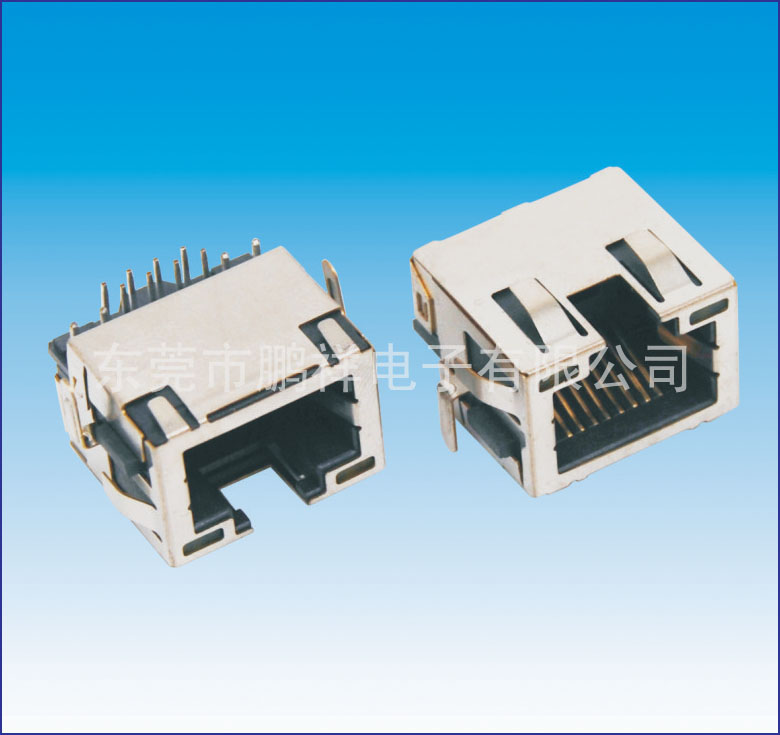 RJ45系列，沉板式RJ45&nbsp;帶燈