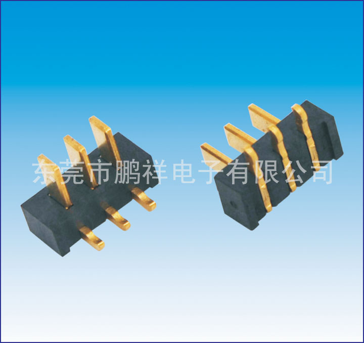 2501系列，2.5mm間距電池公座90度