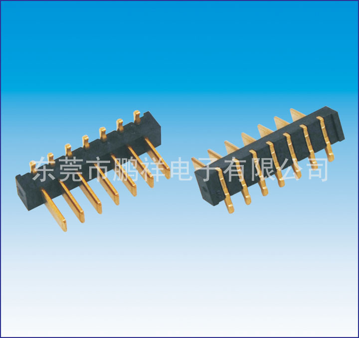 2501系列，2.5mm間距無(wú)防呆長(zhǎng)腳電