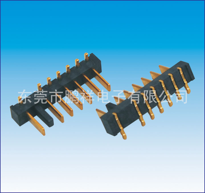 2501系列，2.5mm間距右防呆長(zhǎng)腳電