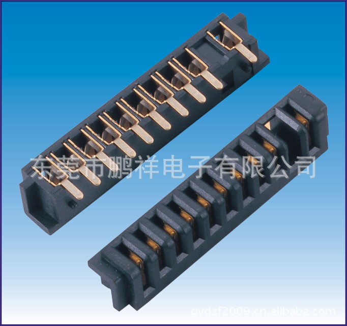 2504系列，2.5mm電池母座90度右防