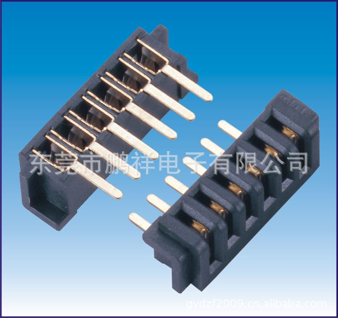 2500系列，2.5mm間距電池母座無防