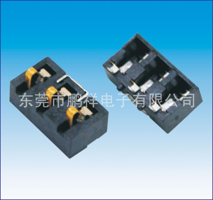 CP29系列，3.0mm彈片電池連接器