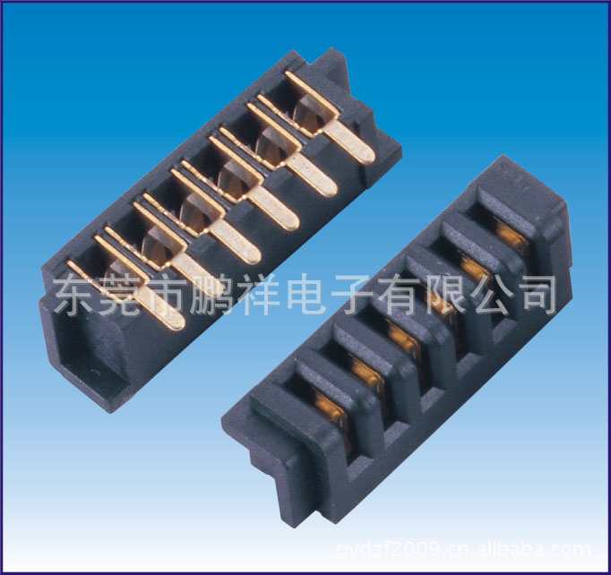 2500系列，2.5mm電池母座180度