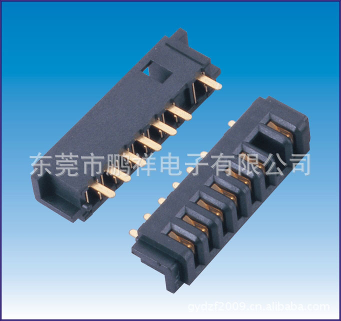 2502系列，2.5mm間距電池母座180度