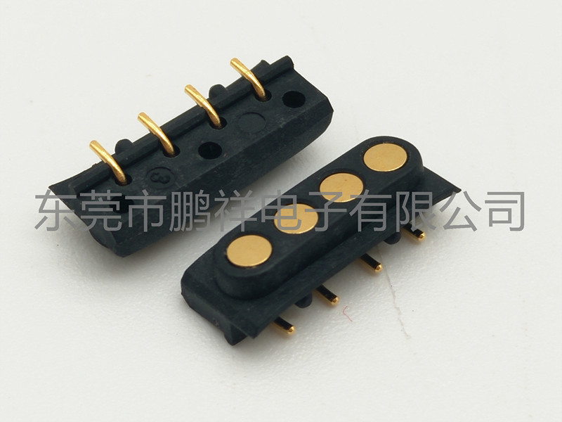 F986-04P&nbsp;插板拆彎式Pogo&nbsp;Pin?連